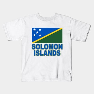 The Pride of the Solomon Islands - National Flag Design Kids T-Shirt